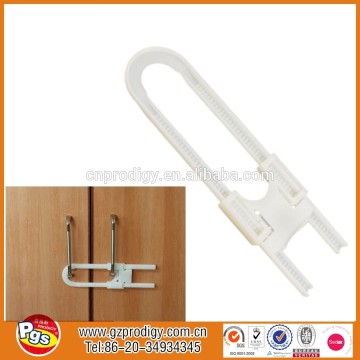 Babyproof plastic lock/childproof cabinet locks/Safety Slide Locks