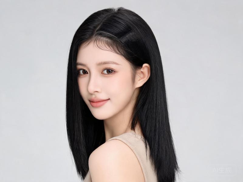 Natural Black Straight Lace Front Wig 100% Human Hair