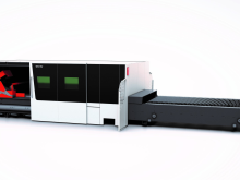 Fiber laser cutting machinery