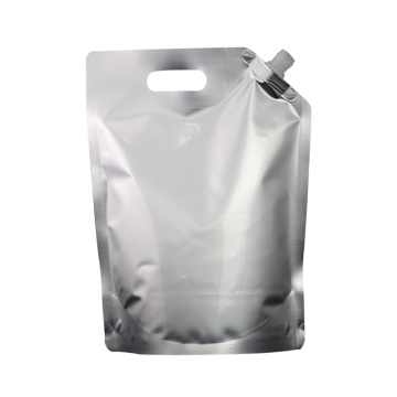 Custom Logo Juice Packaging Plastic Pouch With Spout