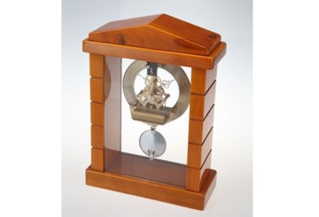 Aluminum table clock, decorative table clock, unique table clock