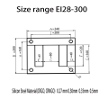 CRNO/CRGO Transformer Lamination Core EI 240 Form Grade 800 600 0,5mm