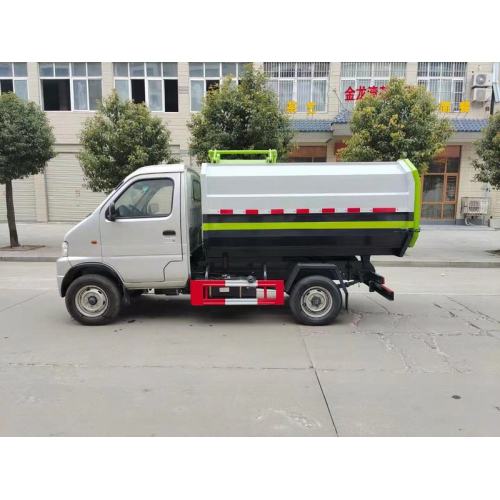 3 CBM Hook Lift arm roll Garbage Truck