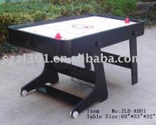 Folding air hockey table