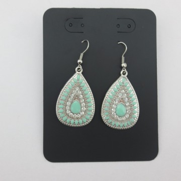 Wholesale Fashion Jewelry Rhinestone Enamel Dangle Earring