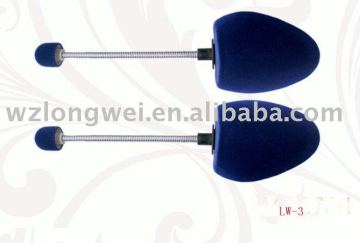 high heel shoe trees/leather shoe stretcher/pu foam flocking shoe trees sale