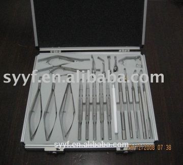 ophthalmic cataract surgery kit microincision cataract surgery instrments sets