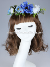 Stock Hot New Artificial Flower Head Wreaths Hair Bridal Wedding Wreath Flower Accessory Sets