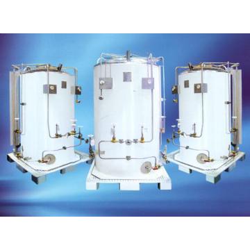 3m3 0.84MPa LO2/LN2/LAr Micro Bulk Cyrogenic Liquid Tanks