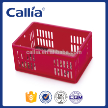Manufacturer plastic stationery case table plastic storage basket
