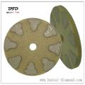 4 inch Diamond polishing pad untuk mencapai gloss tinggi