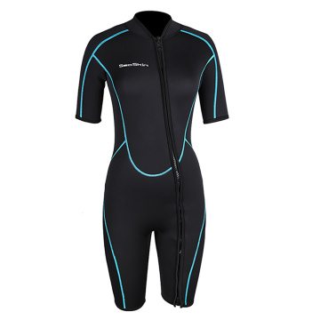 Seaskin Front Zip Shorty Diving 3mm Neoprene Wetsuit