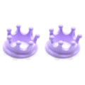 Πολύχρωμο Resin Princess Crown Charms Μινιατούρα Mini Cartoon Crown DIY Resin Accessories