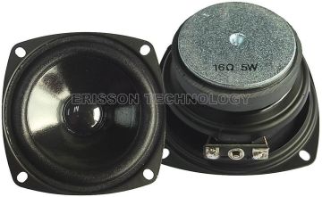 78mm 5 Watts Waterproof Multimedia Loudspeakers , 16 Ohm Full Range Speaker