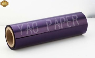 purple cellophane