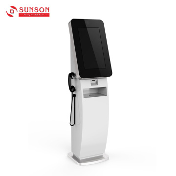 Kibinafsi cha huduma ya A4 Scanner Kiosk na Scanner ya Barcode