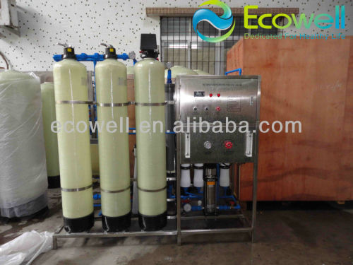 1000L/H RO packaged drinking water treatment plant