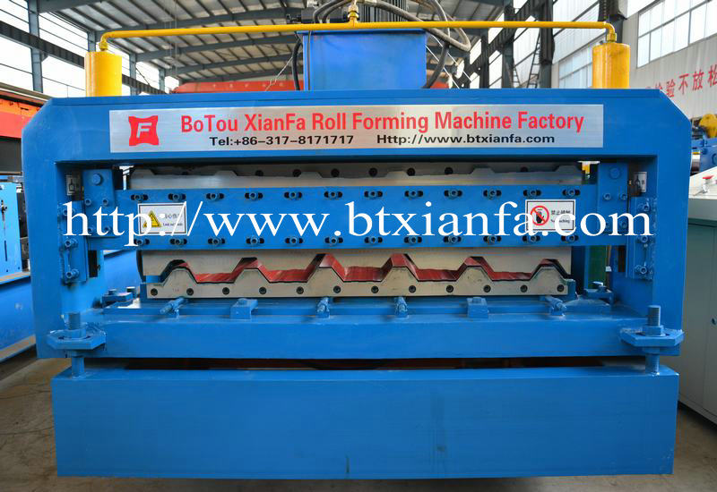 corrugated iron roof making machine