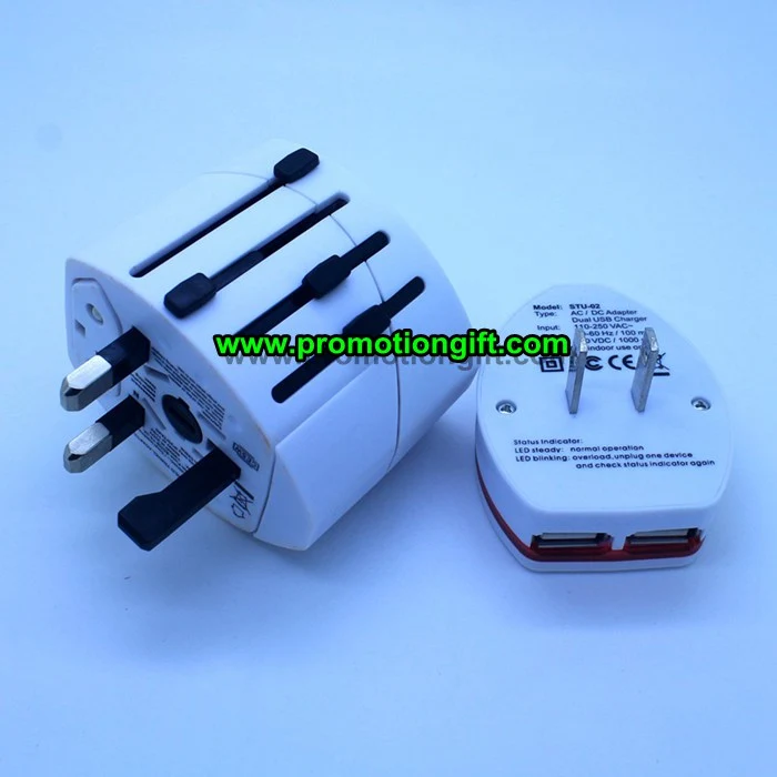 Universal Travel Adapter with USB Port