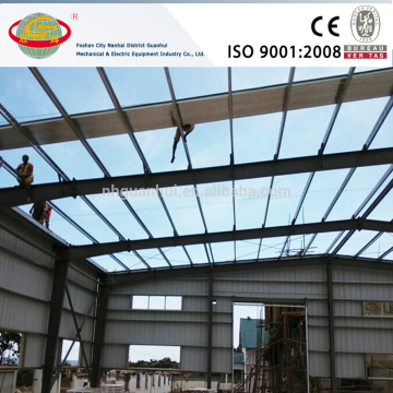 Industrial project pre constructed buildings from China supplier