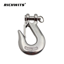 Marine Grade Rigging Hardware Hooks Heavy Duty Clevis Slip Hook with Safety Latch