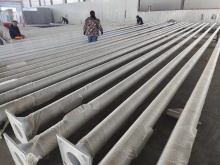 galvanized lamp posts