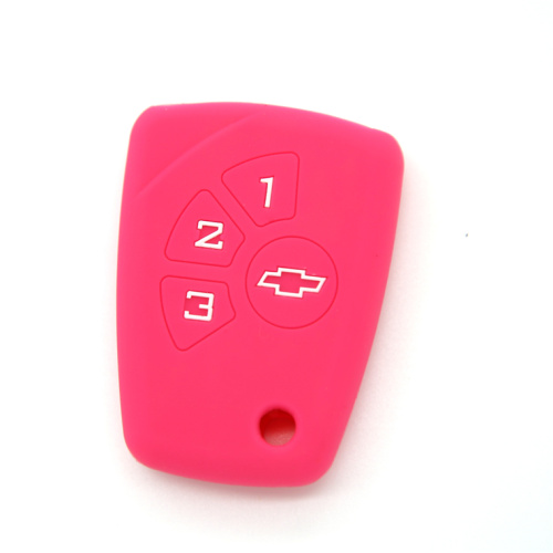 Flat Silicone Car Key Shell For Chevrolet