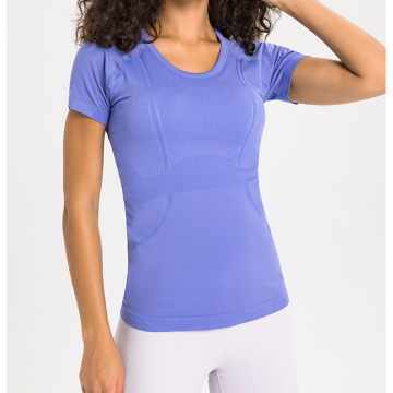 Seamless Women's Equestrian Short Sleeve