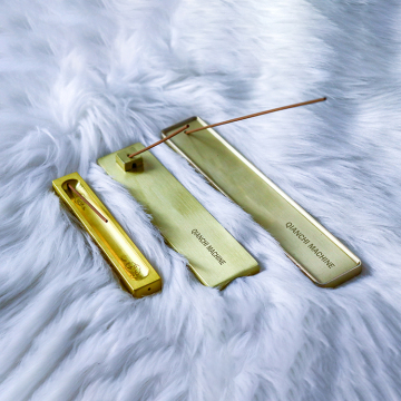 Custom Colorful Brass Incense Burner & Stick Holder