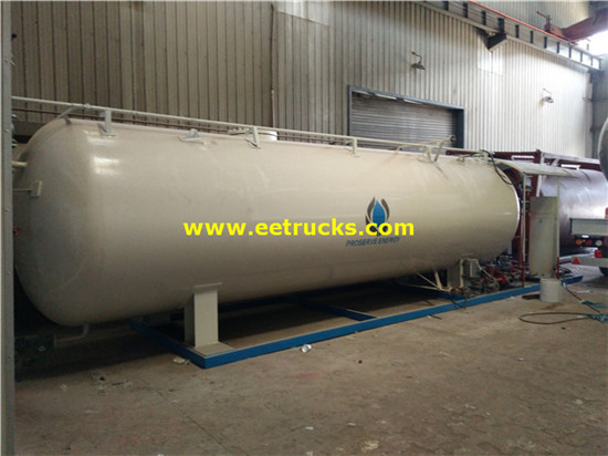 32cbm 12ton LPG غاز اسطوانة ملء النباتات