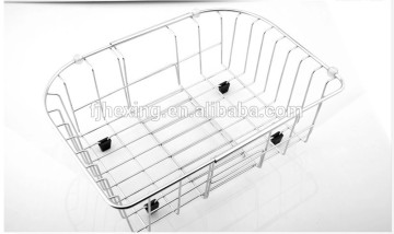 2015 wire frame basket wire sink basket magnetic storage basket