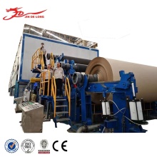 4400mm Waste Paper Recycling and Corrugated Fluting Kraft Paper Production Line Machine