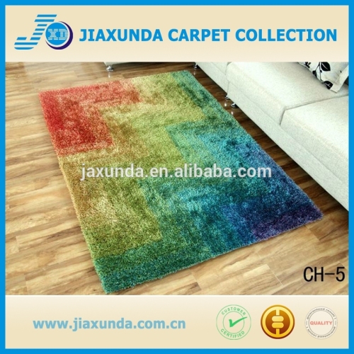 Modern disign 100% silk fabric 3d shaggy rug,home decoration shaggy carpet turkey from trade assurance