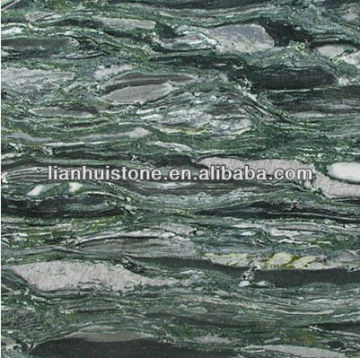 Chinese polished Multicolor Green granite tiles