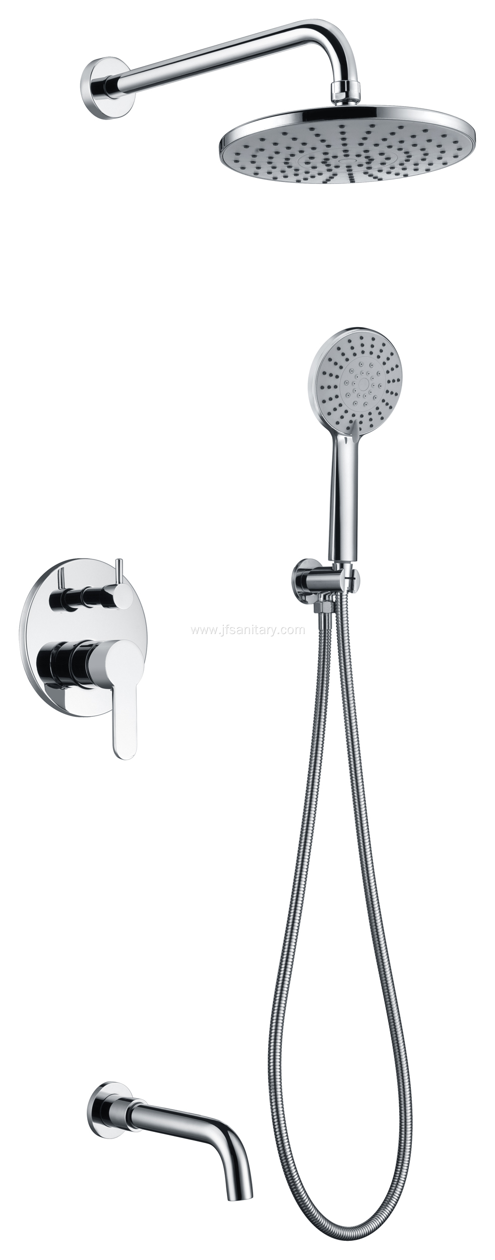 Classic In Wall Shower Mixer With Accessory