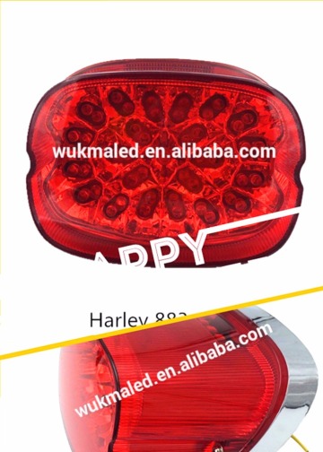 Harley Smoke LED Tail Brake Light for Harley Road Tour Glide King Electra Ultra Touring Harley Sportster Dyna Softail