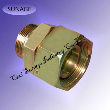 thread bite type tube fitting