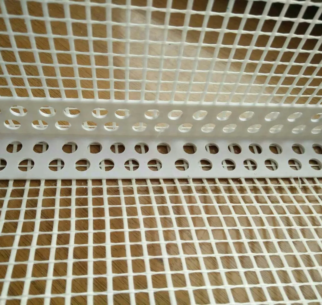 PVC Corner Bead with Fiberglass Mesh Used for Building Material