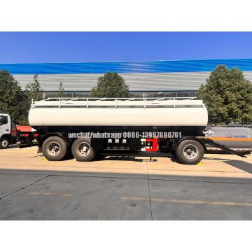 3 Axles Customized 16,000 liters Diesel/Gasoline Fuel Tank Transport Trailer