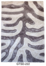 Twist Yarn&Silk Shaggy 3D Design