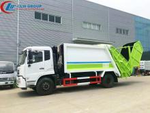 Guaranteed100% Dongfeng 12cbm Solid Waste Compactor Truck