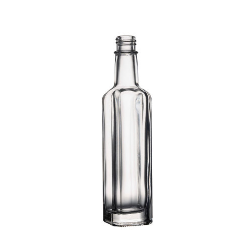 Glass Quadra Bottle for Oil or Wiskey