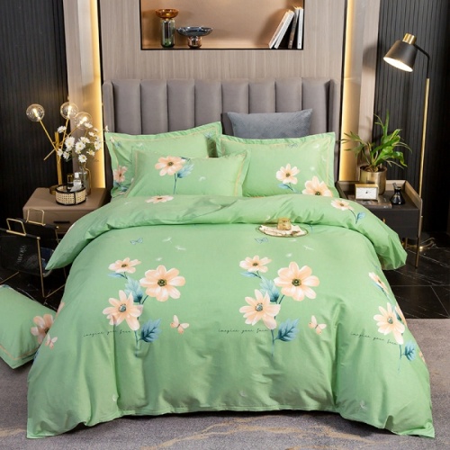 pure cotton 133x72 printing bedding sets