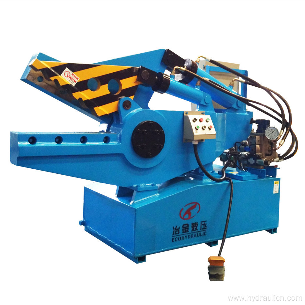 Hydraulic Steel Iron Rebar Bar Alligator Cutting Machine