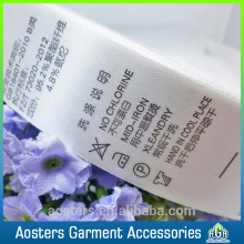 print satin labels for clothes care label symbols custom