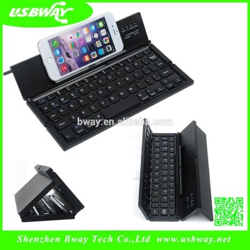 Ultra Slim Portable Wireless Keyboard pocket size foldable keyboard folding bluetooth keyboard
