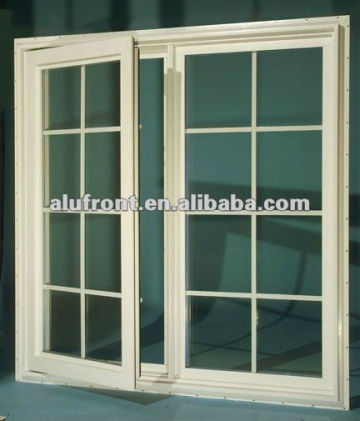 Window grill design for aluminum windows