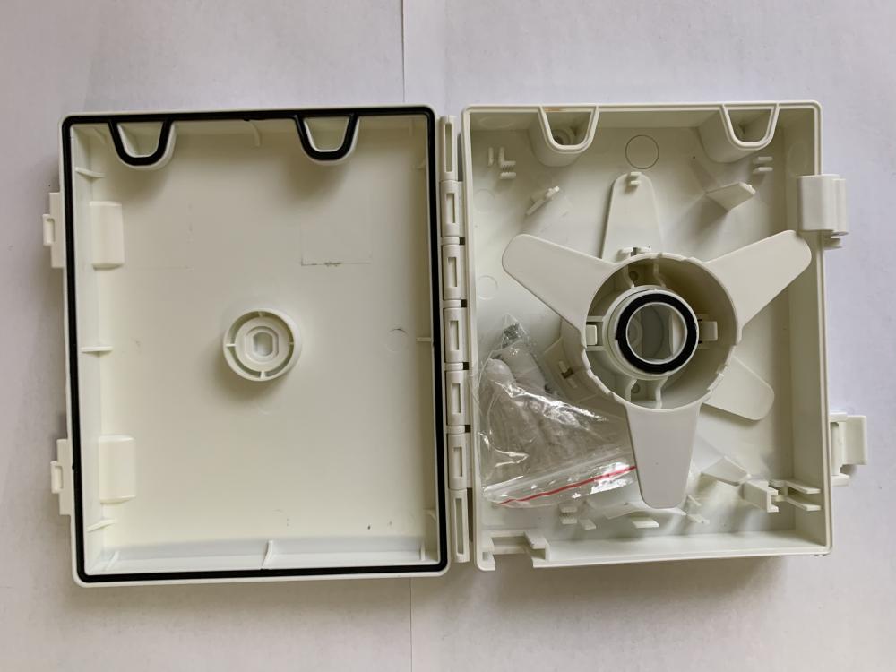 Indoor Plastic 2 Core Ftth Terminal Box