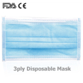 3ply EarLoop Mask Anti Virus Mascarillas desechables