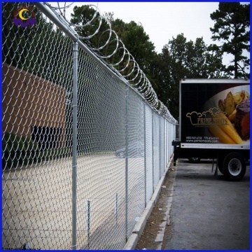 6ft Galvanized Chain Link Fence Panels